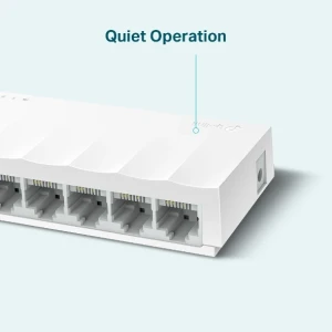 Tp-link ls1008 8-port desktop switch, 8 10/100m rj45 ports, plastic case Thumbnail 2