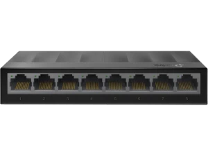 TP-LINK LS1008G  8-Port Gigabit Desktop Switch, 5 10/100/1000Mbps RJ45 ports, plastic case, Green Technology