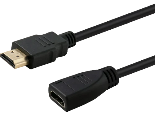 Cable hdmi m to hdmi f  1m  savio  cl-132 2