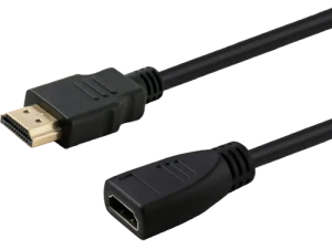 Cable HDMI M to HDMI F  1m  Savio  CL-132