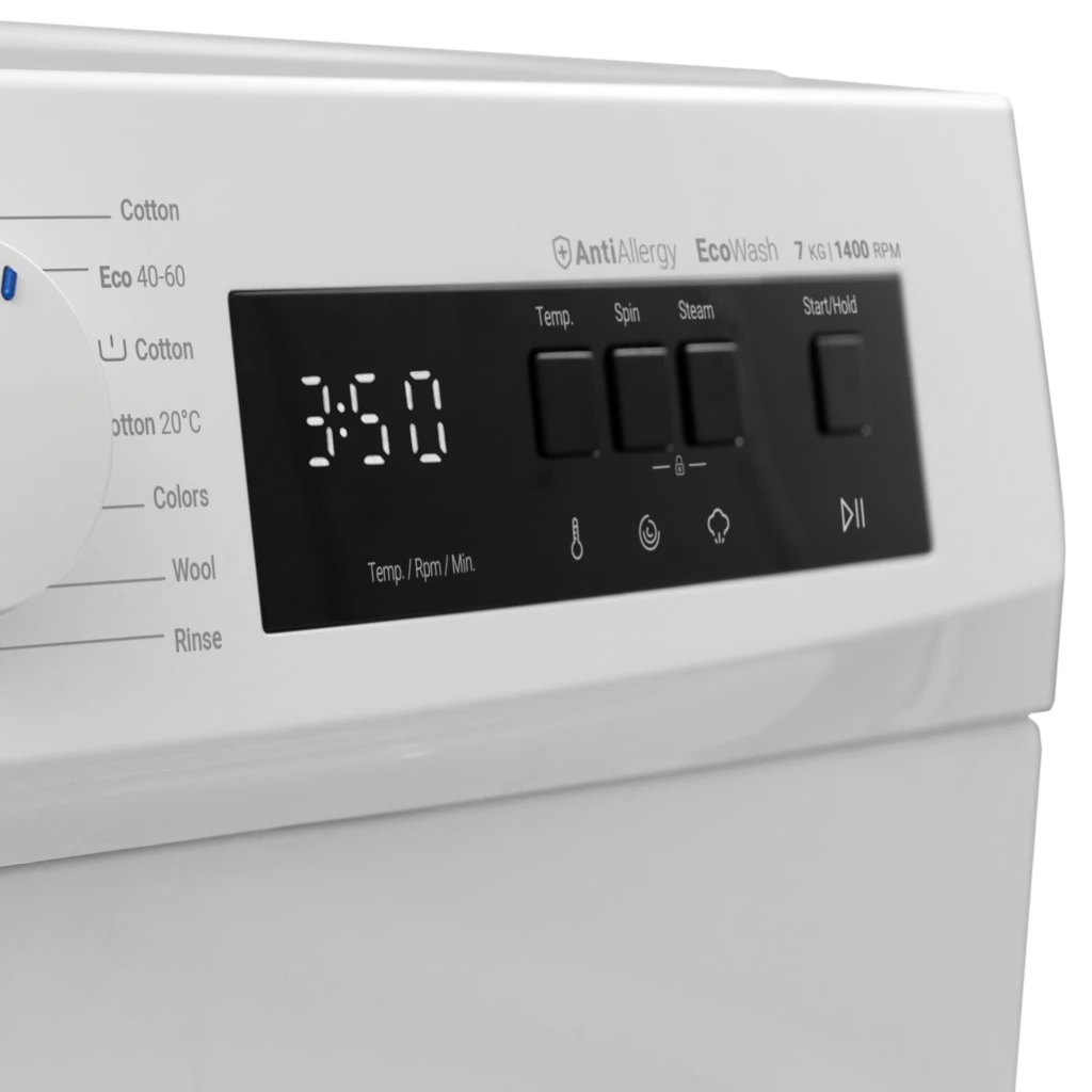 Masina de spalat rufe daewoo dwd-fv2021-3, 7 kg / 1400rpm, clasa a, motor inverter, steam wash, drum clean, 15 program, alb 6