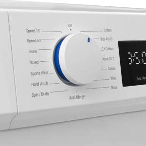 Masina de spalat rufe Daewoo DWD-FV2021-3, 7 kg / 1400rpm, clasa A, motor inverter, Steam Wash, Drum Clean, 15 program, Alb