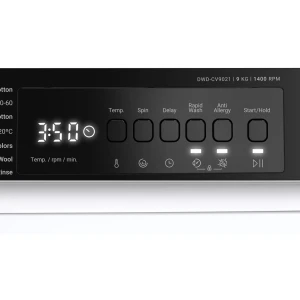 Masina de spalat rufe daewoo dwd-cv9021,  9 kg / 1400rpm, 58cm, clasa a, motor inverter, display Thumbnail 9