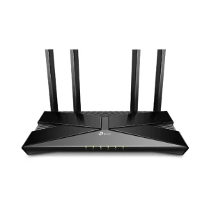 Tp-link archer ax23, ax1800 dual-band wi-fi 6 router, speed: 574 mbps at 2.4 ghz + 1201 mbps at 5 ghz, spec: 4× antennas, dual-core cpu, 1× gigabit wa