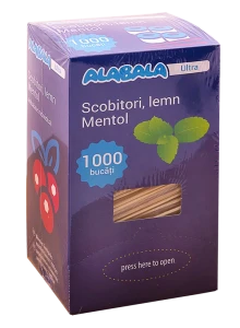 Scobitori "gp" 1000buc amb.ind. pelic (sai1000m) mentol Thumbnail 3