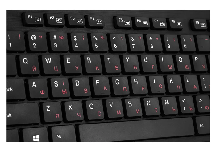 Клавиатура sven kb-e5800w, беспроводное, чёрный 5