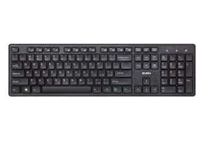 Tastatură sven kb-e5800w, fără fir, negru