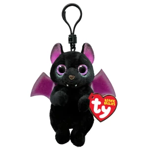 Liliac negru Alfred 8,5 cm (Beanie Bellies clips)