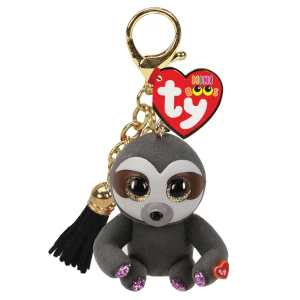 Breloc - leneș gri Dangler 10 cm (Mini boo clip)