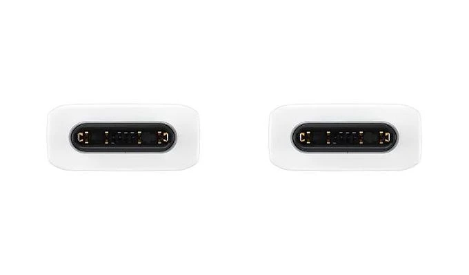 Зарядный кабель samsung ep-da705bwrgru, usb type-c/usb type-c, 1м, белый 2