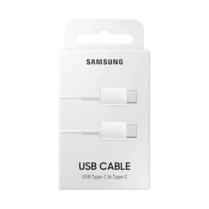 Зарядный кабель samsung ep-da705bwrgru, usb type-c/usb type-c, 1м, белый Thumbnail 6