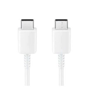 Cablu de încărcare samsung ep-da705bwrgru, usb type-c/usb type-c, 1m, alb