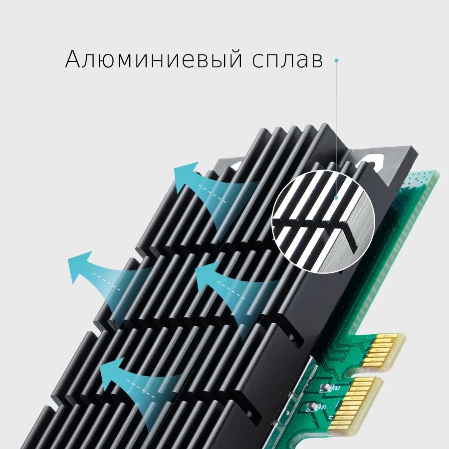 Сетевой адаптер pcie tp-link archer t4e 3