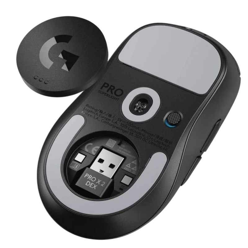 Mouse wireless logitech g pro x superlight 2 dex, negru 7