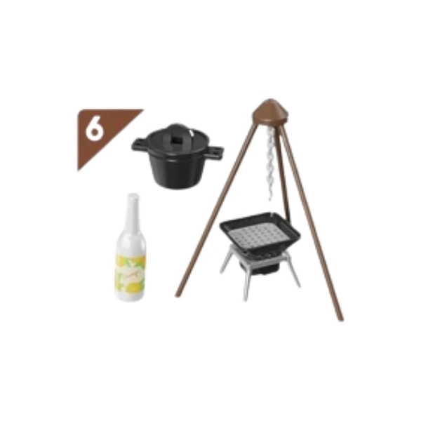 Little corner, seria "accesorii pentru camping", în as. 9