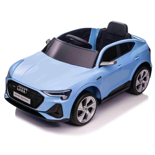 Masinuta electrica audi e-tron sportback, 12v7ah, motor 390 x 4, roti eva, scaun din piele. 5