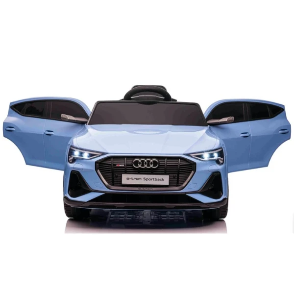Masinuta electrica audi e-tron sportback, 12v7ah, motor 390 x 4, roti eva, scaun din piele. 7