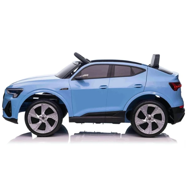 Masinuta electrica audi e-tron sportback, 12v7ah, motor 390 x 4, roti eva, scaun din piele. 2