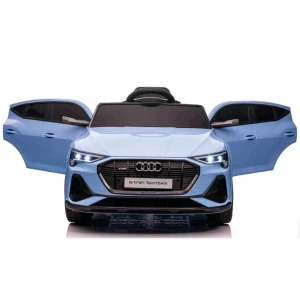 Masinuta electrica audi e-tron sportback, 12v7ah, motor 390 x 4, roti eva, scaun din piele. Thumbnail 7