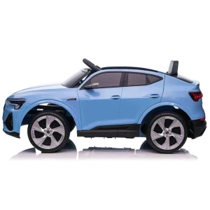 Masinuta electrica audi e-tron sportback, 12v7ah, motor 390 x 4, roti eva, scaun din piele. Thumbnail 2