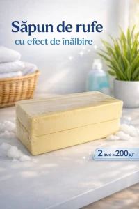 Sapun de rufe cu efect de inalbire, 2 buc x 200g (s234--1)