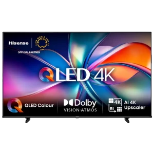 50" QLED SMART TV Hisense 50E7Q, 3840x2160 4K UHD, VIDAA U9, Negru