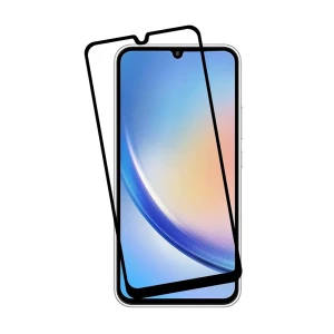 Helmet diamond glass 5d samsung a24, black