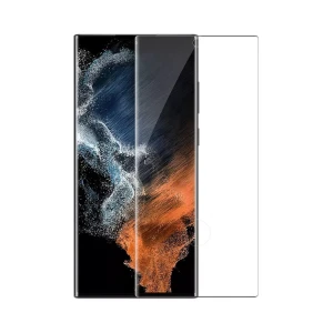 Nillkin tempered glass cp+max for samsung s23 ultra, black