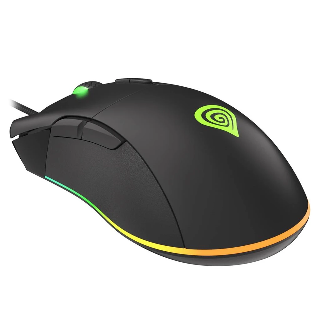 Genesis mouse krypton 290, 6400 dpi, rgb illuminated, with software, black 2