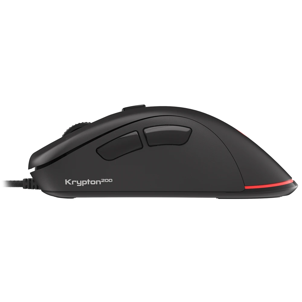 Genesis mouse krypton 200, 6400 dpi, rgb illuminated, silent, with software, black 2