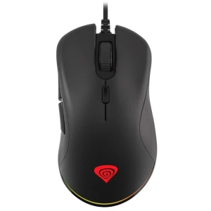 Genesis mouse krypton 200, 6400 dpi, rgb illuminated, silent, with software, black