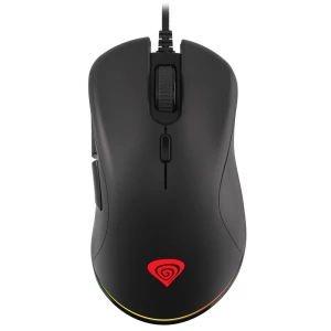 Genesis mouse krypton 200, 6400 dpi, rgb illuminated, silent, with software, black