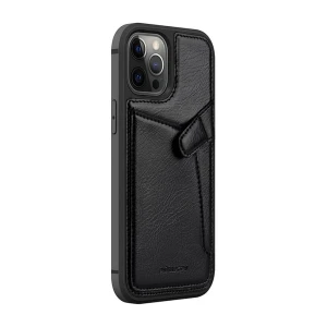 Nillkin case leather aoge iphone 12 pro, black Thumbnail 2