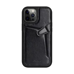 Nillkin case leather aoge iphone 12 pro, black