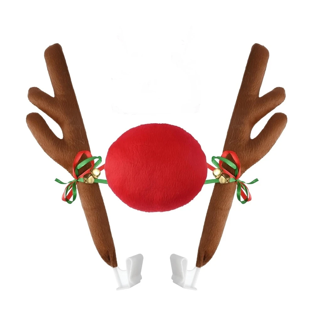 Christmas deer antlers for car 2