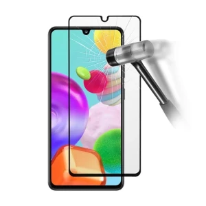Helmet diamond glass 4d samsung a41, black Thumbnail 2