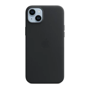 Case original leather with magsafe for iphone 15 plus/14 plus, midnight