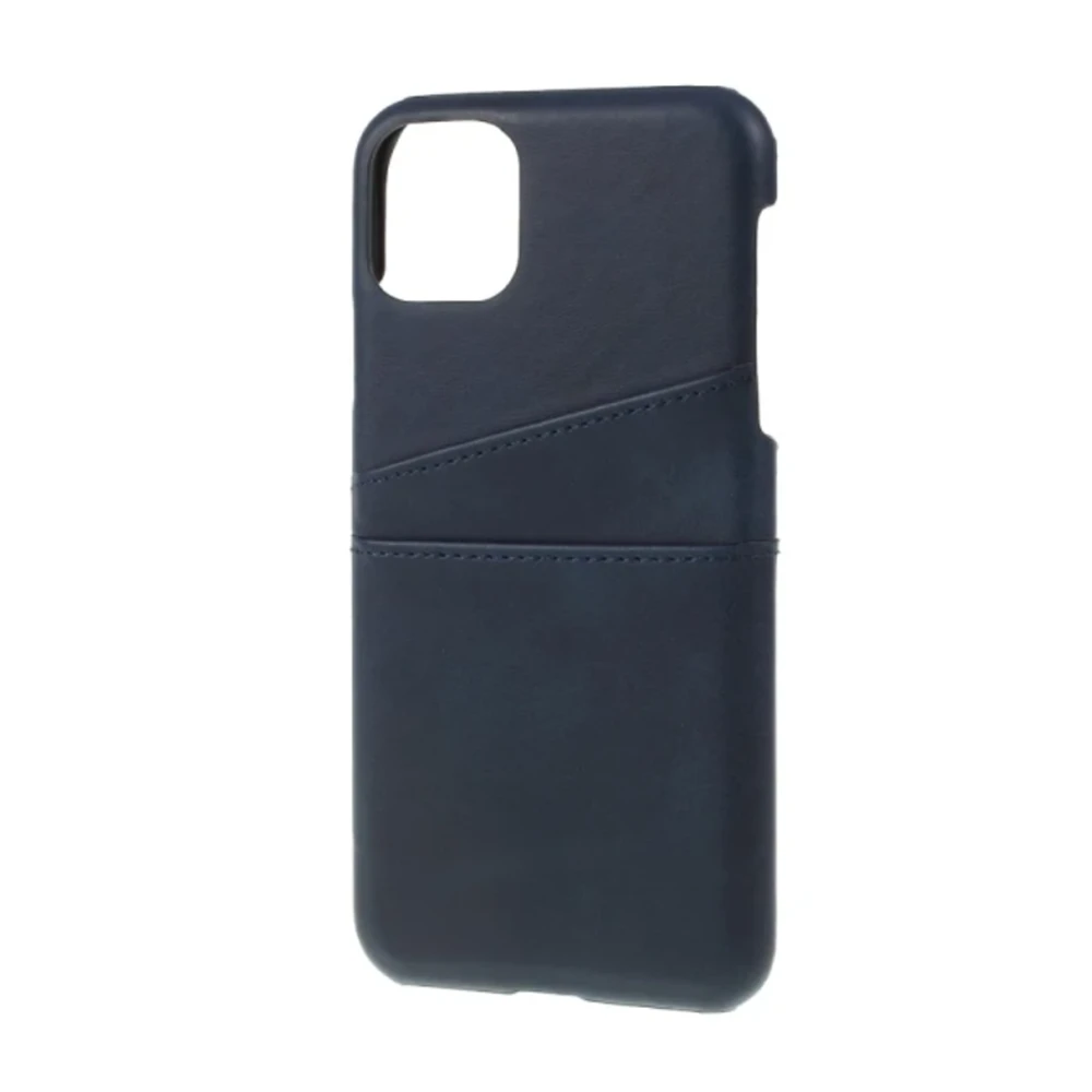 Helmet case leather with pocket iphone 11 pro, blue 2