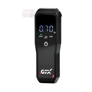 Gtx portable digital alcohol tester, black