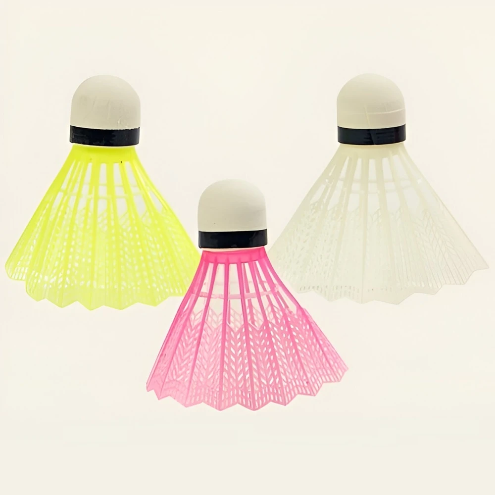 Badminton shuttlecock 8cm, 3pcs in opp 2