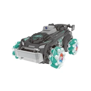 P-ron rc car camera real-time (1080p) with phone bt control, green