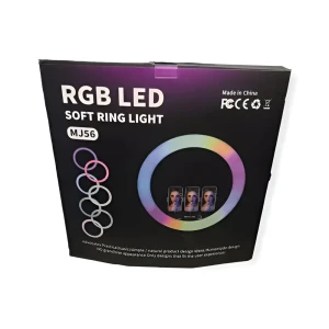 Selfie ring rgb light 22" mj56 with tripod 2.1m, bag and remote control Thumbnail 4