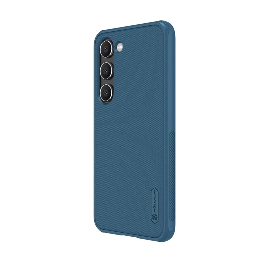 Чехол nillkin super frosted shield pro для samsung s23 plus, синий 2