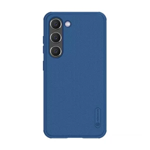 Чехол nillkin super frosted shield pro для samsung s23 plus, синий