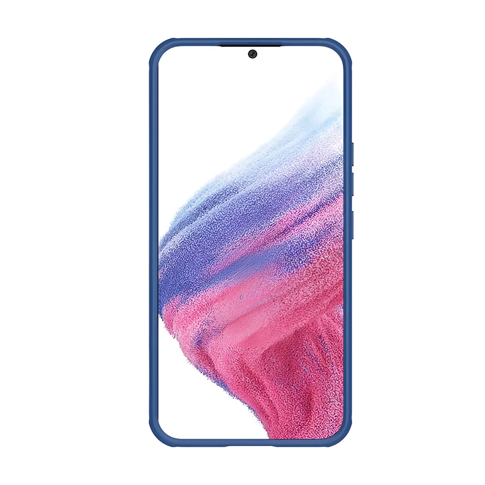 Чехол nillkin super frosted shield pro для samsung a54, синий 2