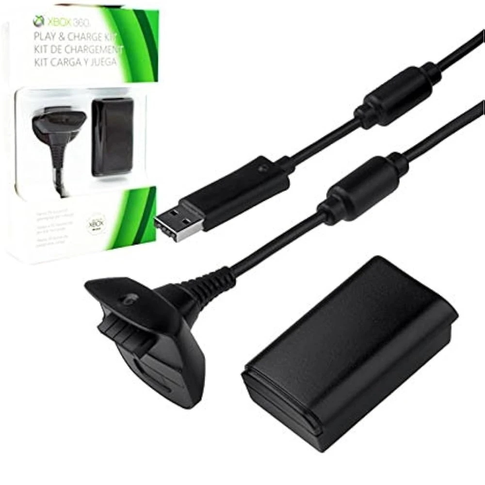 Play & charge kit for xbox 360 2