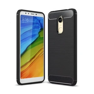 Чехол helmet case carbon для xiaomi redmi 5, черный Thumbnail 2