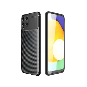 Чехол helmet case carbon для samsung a22/m32, черный
