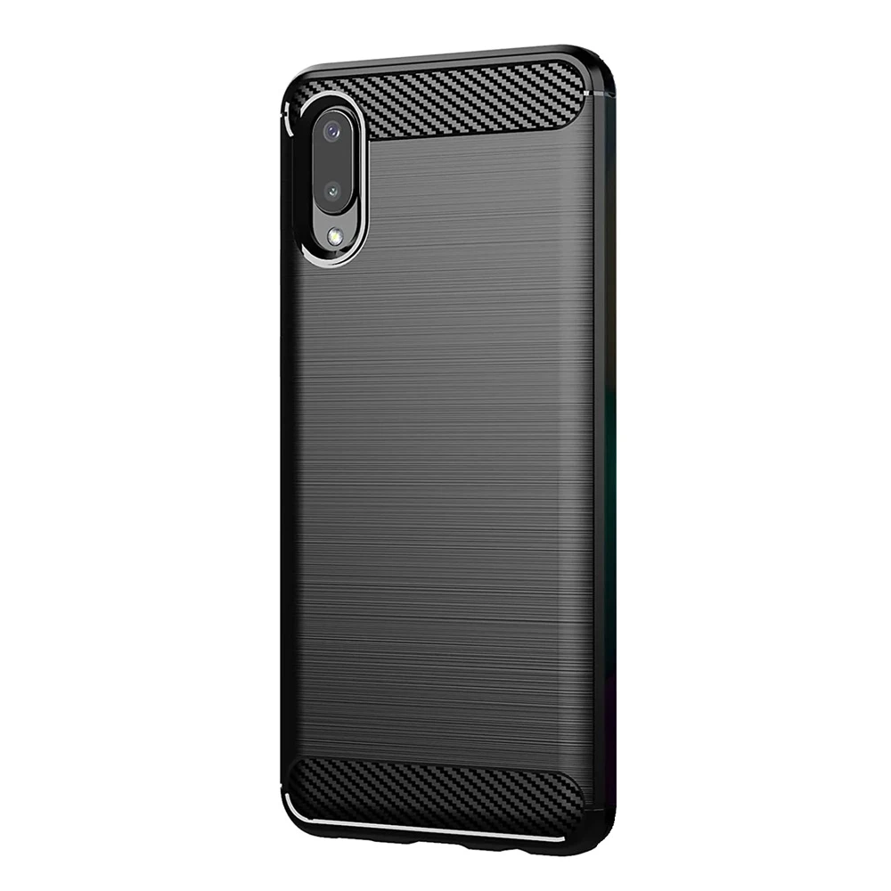 Чехол helmet case carbon для samsung a02, черный 3