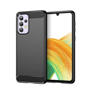 Чехол helmet case carbon для samsung a33, черный